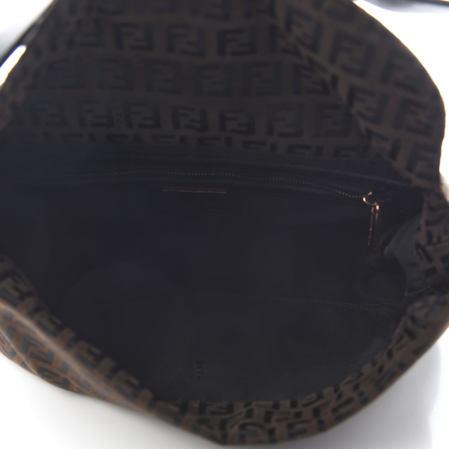 Fendi Zucchino Baguette Brown 4 of 10