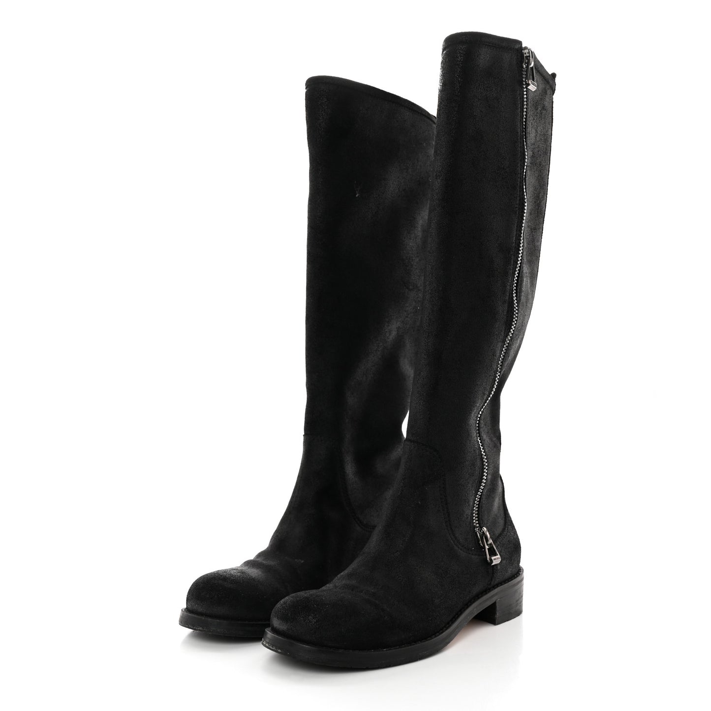 Suede Doreen Tall Boots 36.5 Black