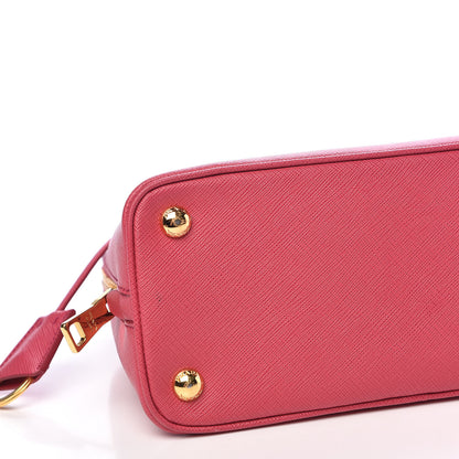 Prada Saffiano Lux Small Promenade Tote Fuxia 7 of 14