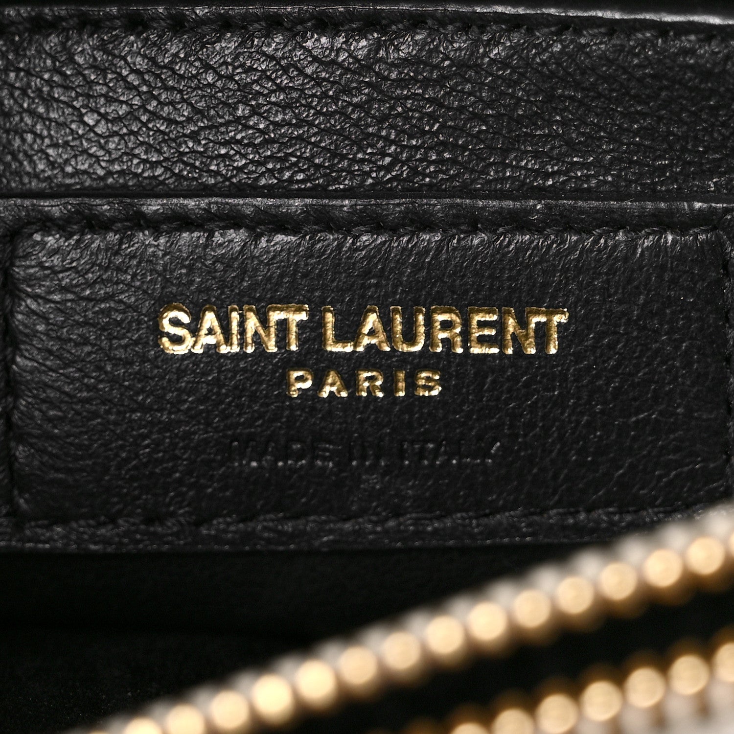 Saint Laurent Calfskin Y Quilted Monogram Small Loulou Chain Satchel Blanc Vintage 6 of 9