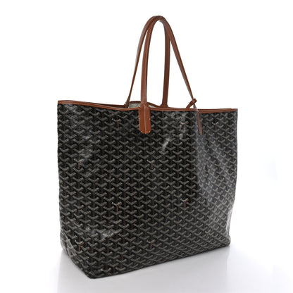 Goyard Goyardine Saint Louis XXL Black Gold 4 of 10