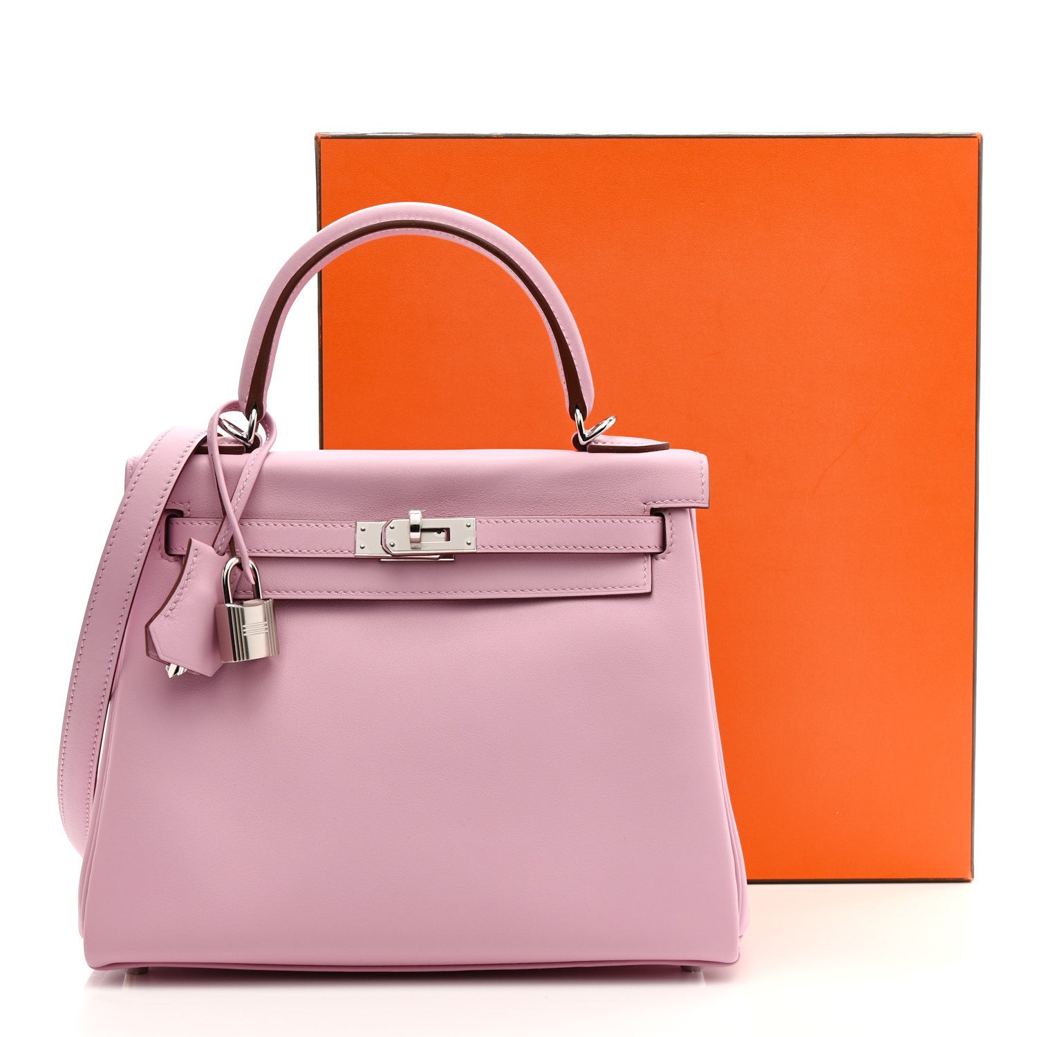 Hermes Swift Kelly Retourne 25 Mauve Sylvestre 10 of 10