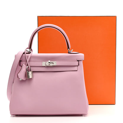 Hermes Swift Kelly Retourne 25 Mauve Sylvestre 10 of 10