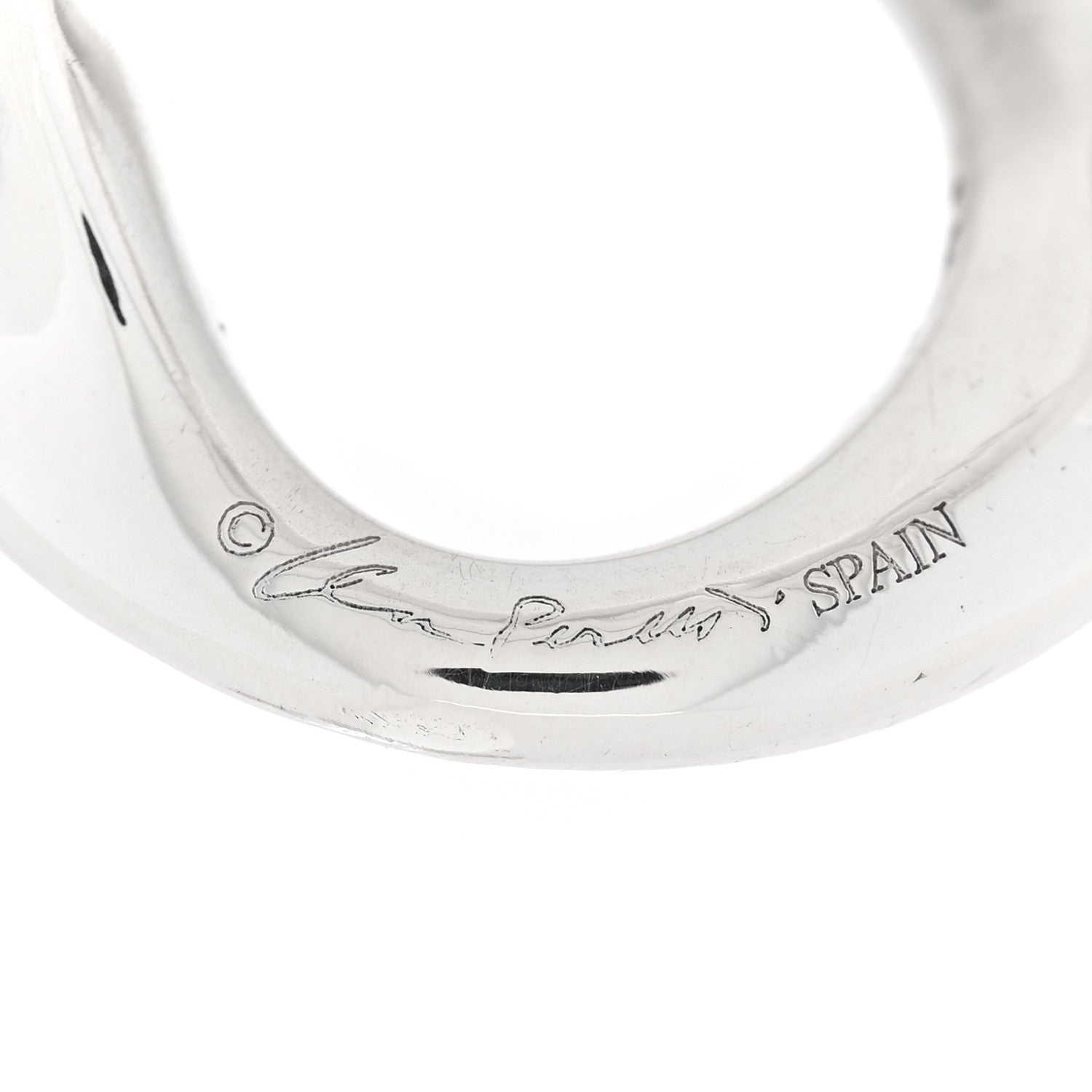 Tiffany Sterling Silver Elsa Peretti Sevillana Ring 51 5.75 5 of 5