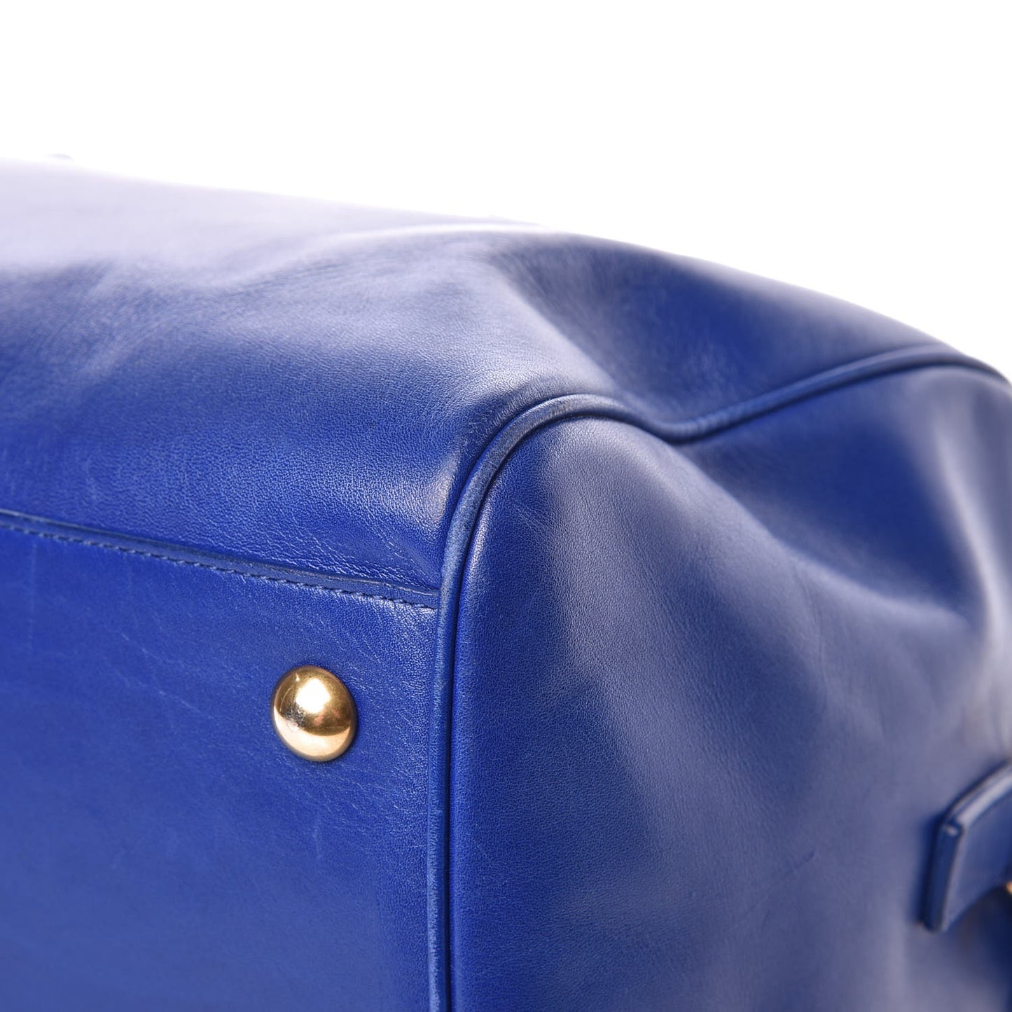 Calfskin Classic Duffle 6 Blue