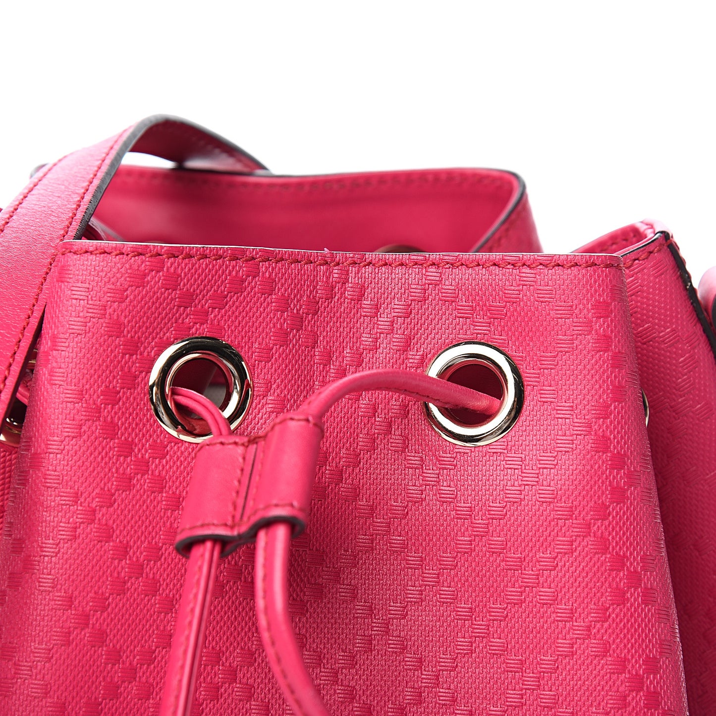 Bright Diamante Small Bucket Bag Blossom