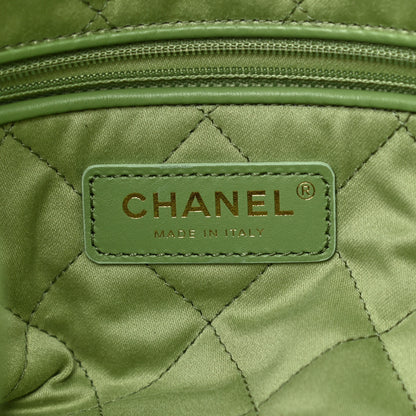 Chanel Shiny Caviar Quilted Chanel 22 Green 7 of 10