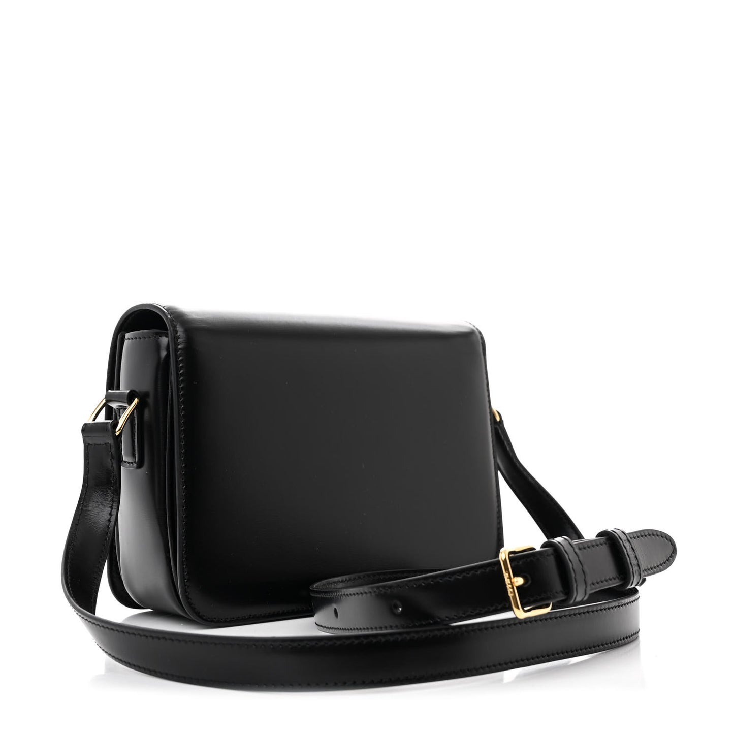 Shiny Calfskin Teen Triomphe Black