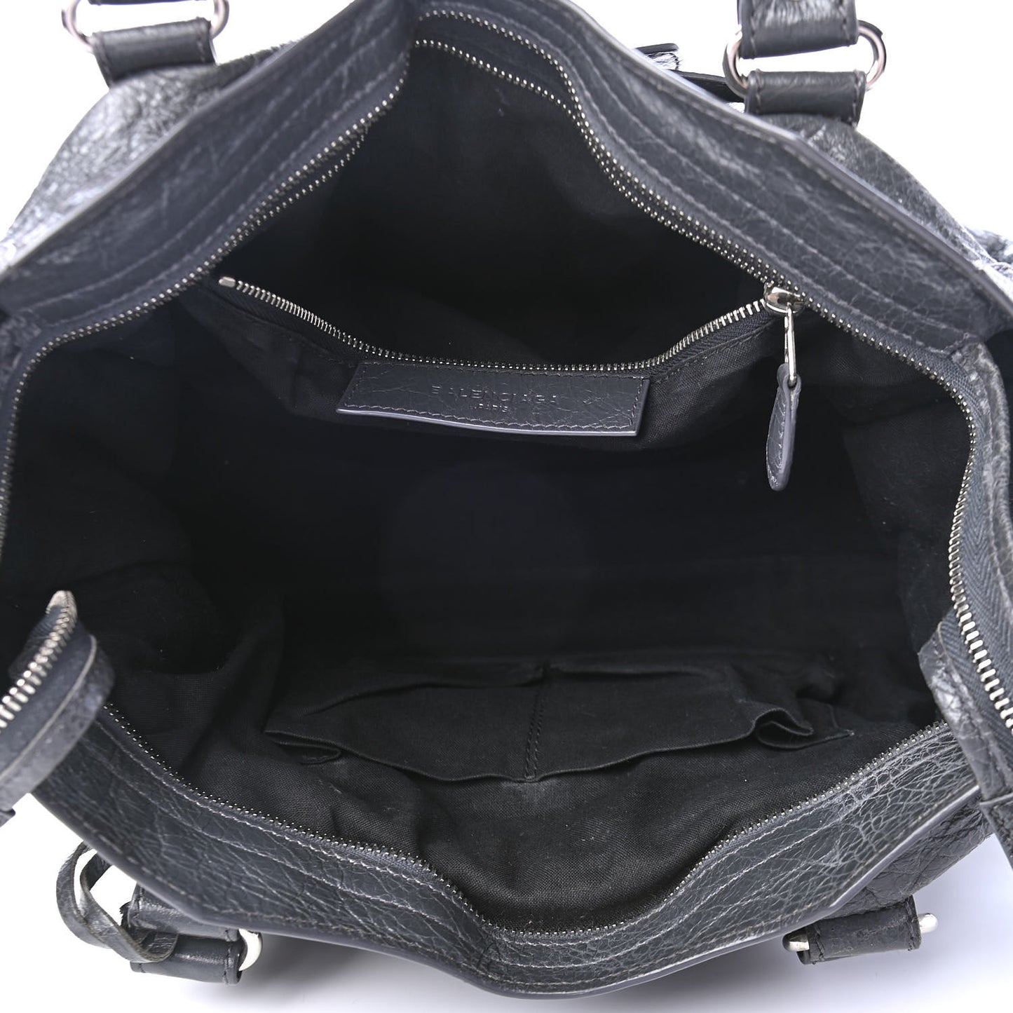 Agneau Giant 12 Silver Hardware City Gris Fossile