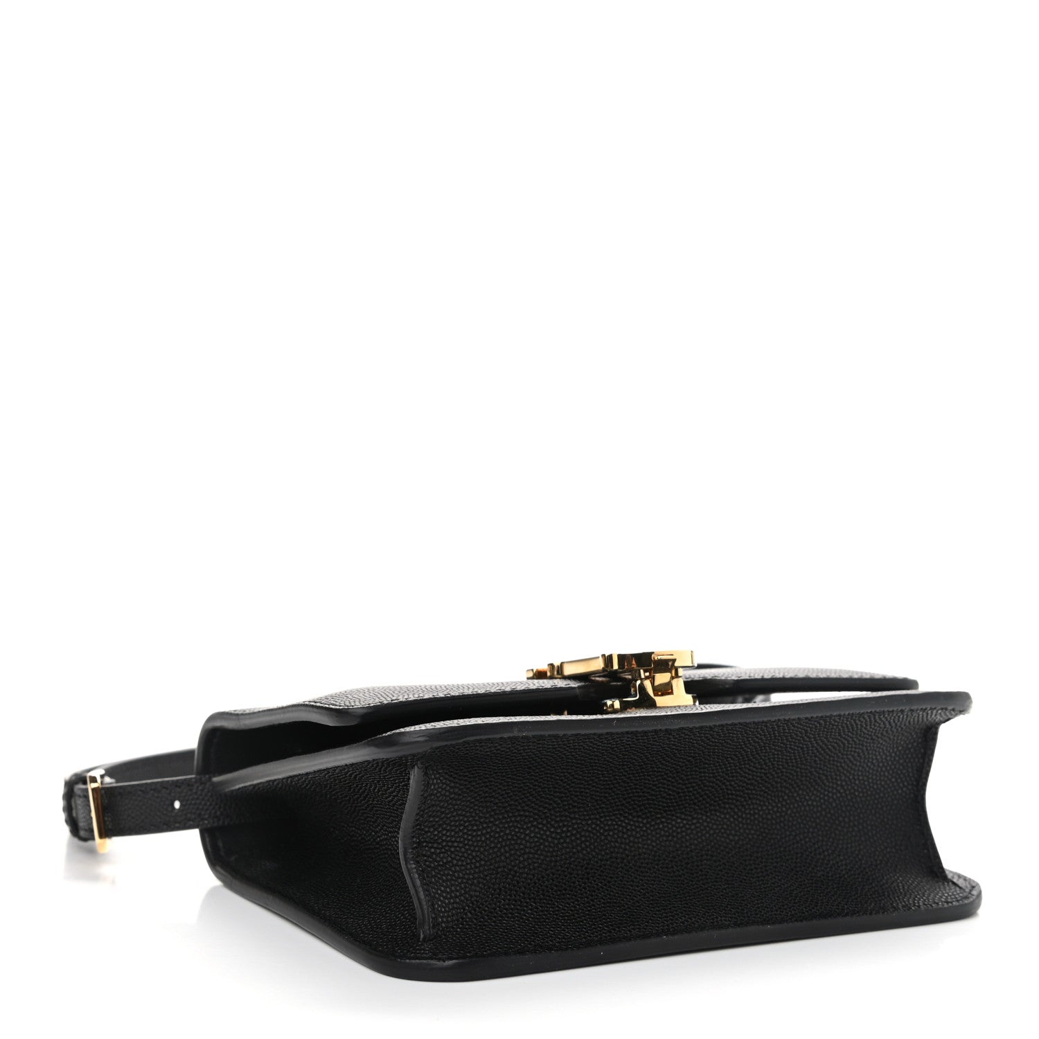 Burberry Grained Calfskin Mini TB Bag Black 4 of 13