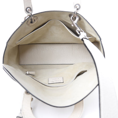 Christian Dior Grained Lambskin Large Lady Dior Off White 5 of 11