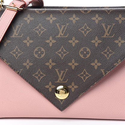 Louis Vuitton Grained Calfskin Monogram Double V Rose Poudre 10 of 12
