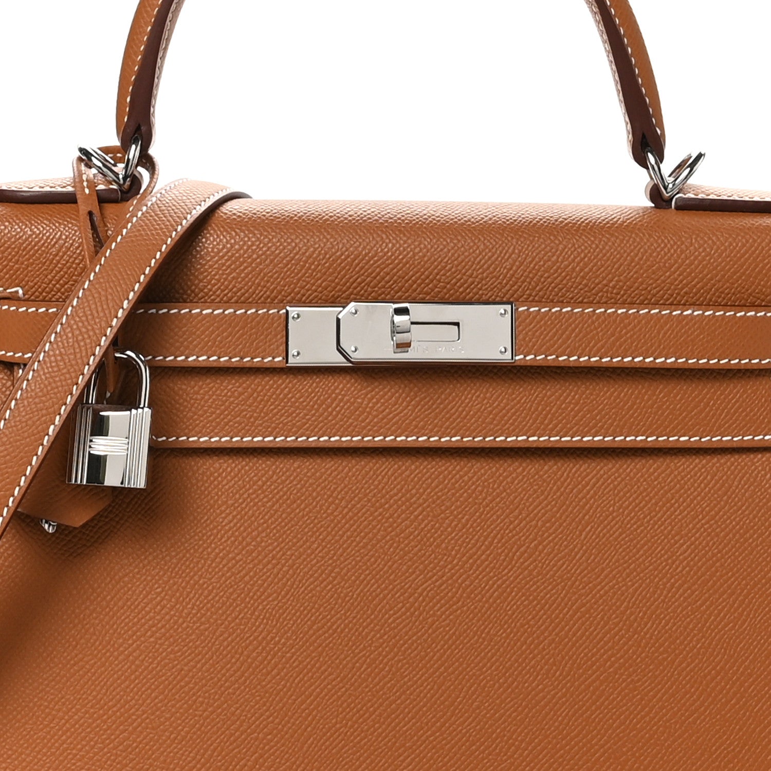 Hermes Epsom Kelly Sellier 28 Gold 8 of 11