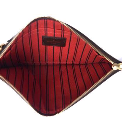 Louis Vuitton Damier Ebene Neverfull MM GM Pochette 5 of 8
