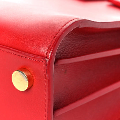 Saint Laurent Calfskin Nano Sac De Jour Lipstick Red 8 of 11