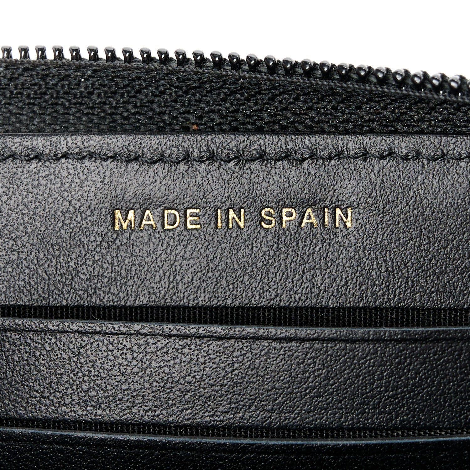 Chanel Caviar Quilted Small Boy Zip Around Wallet Black 7 of 10