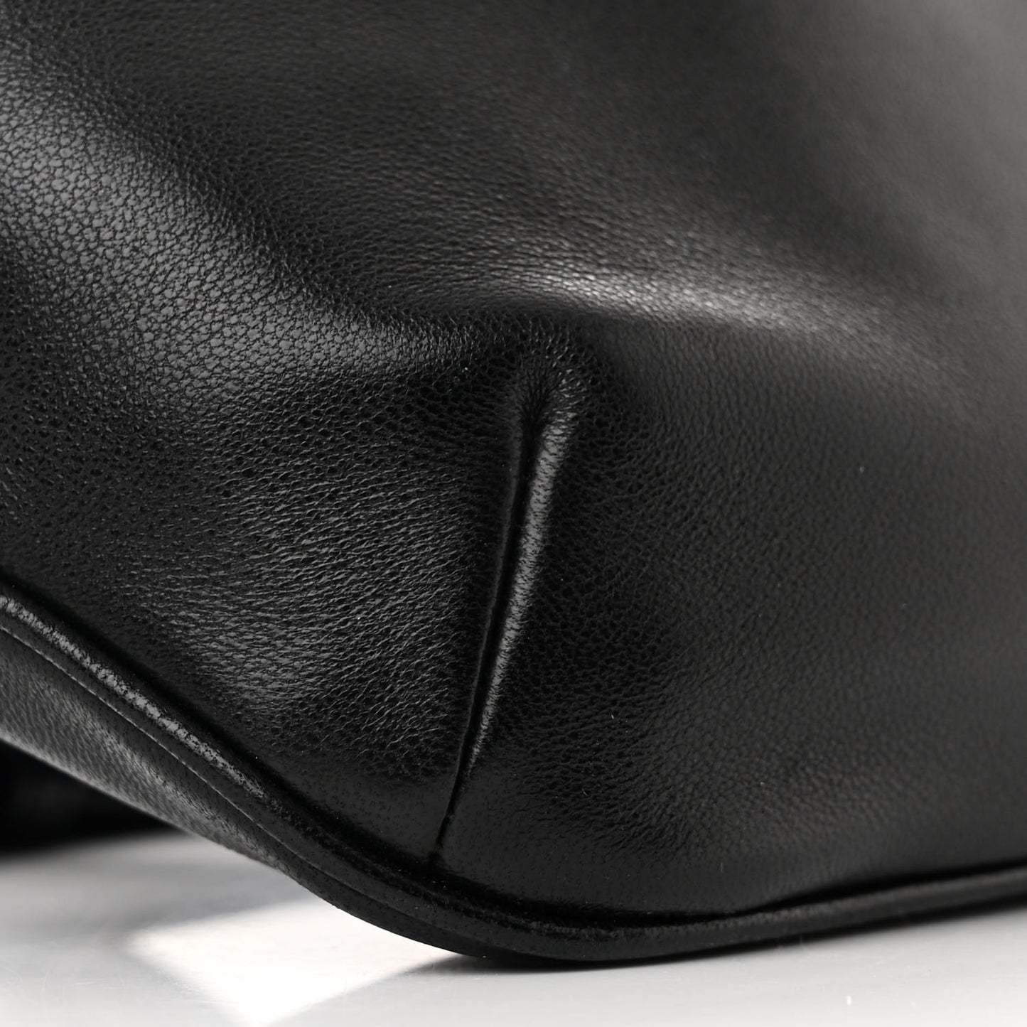 Lambskin Monogram Belt Bag Black