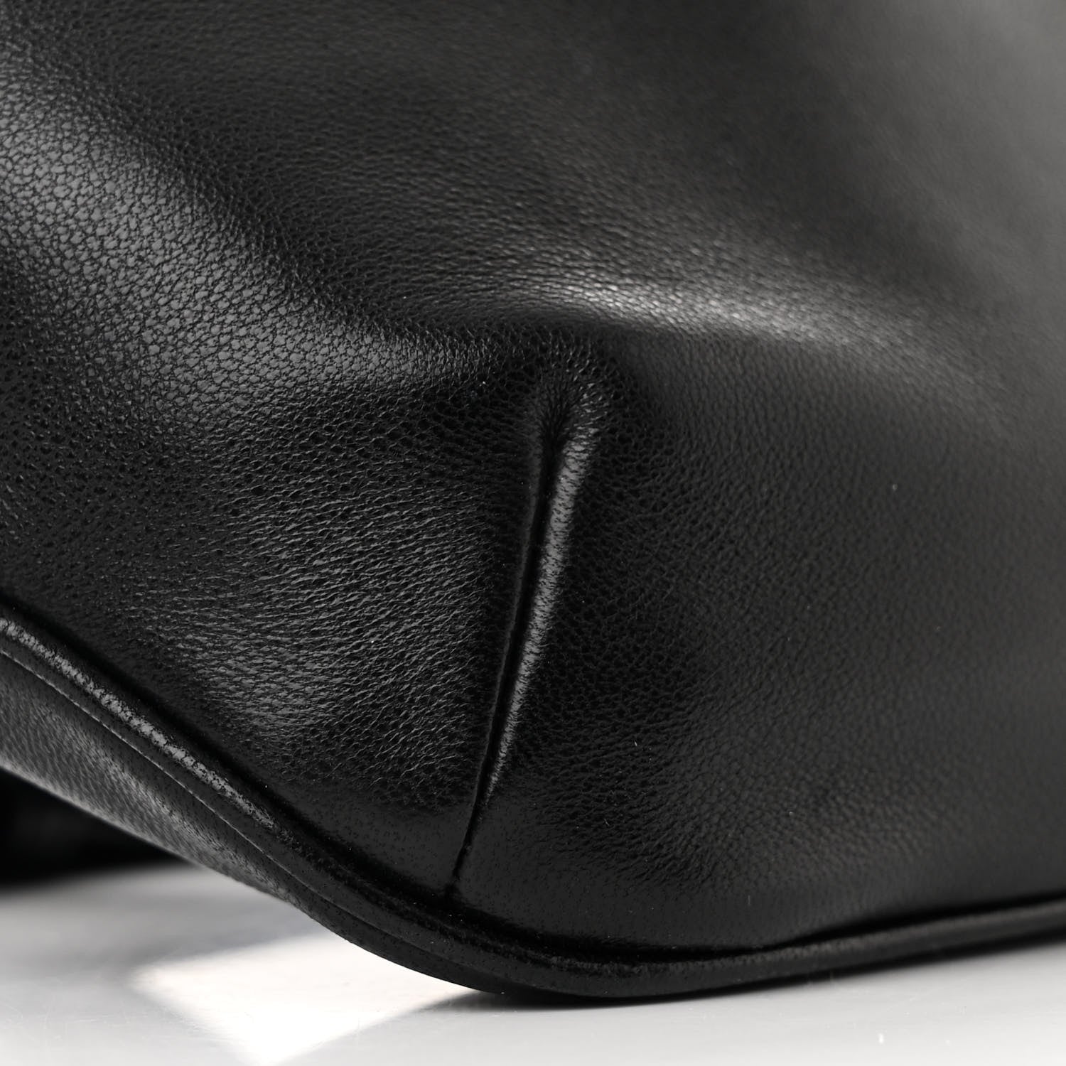 Saint Laurent Lambskin Monogram Belt Bag Black 9 of 10