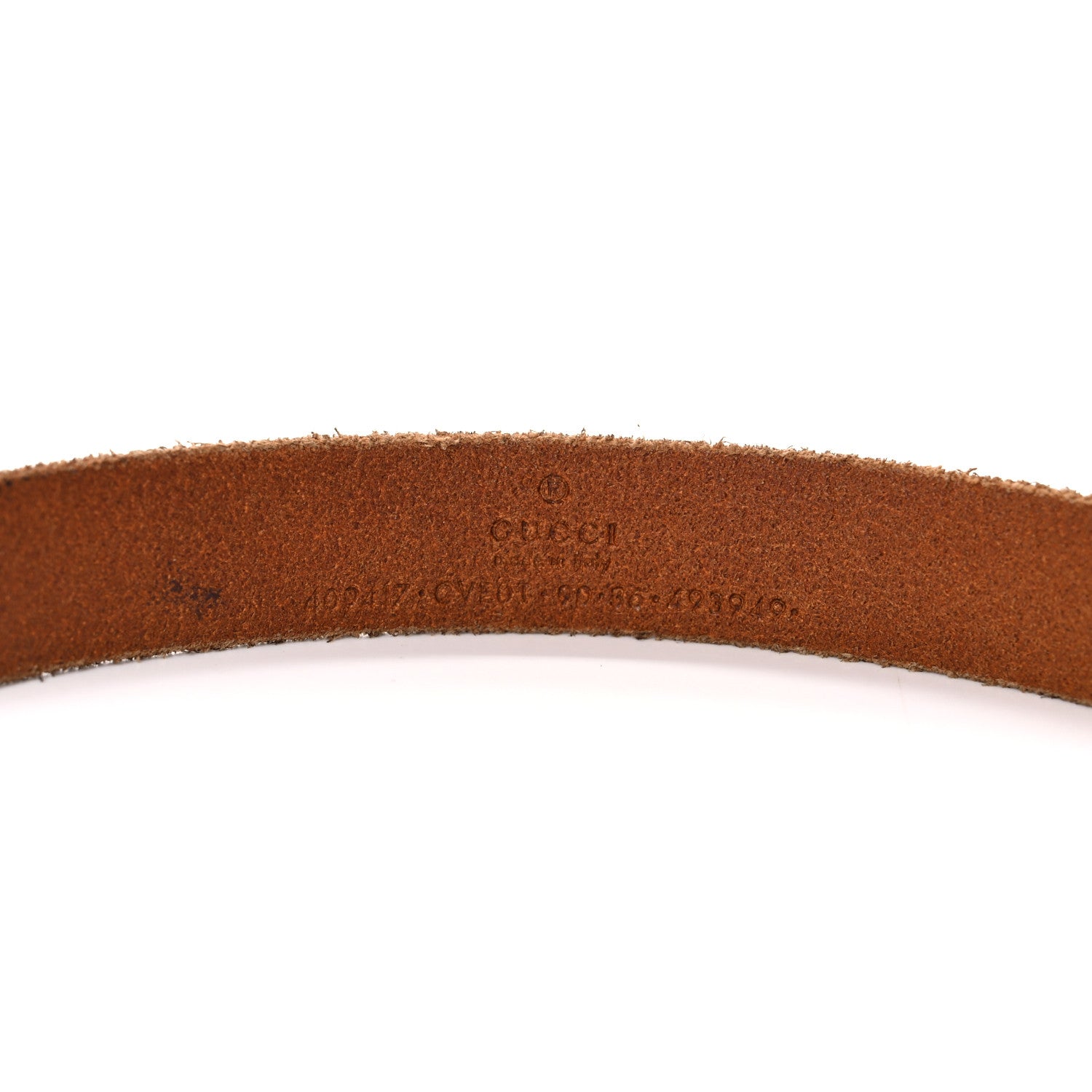 Gucci Faded Calfskin Double G 20mm Belt 90 36 Cuir 4 of 9