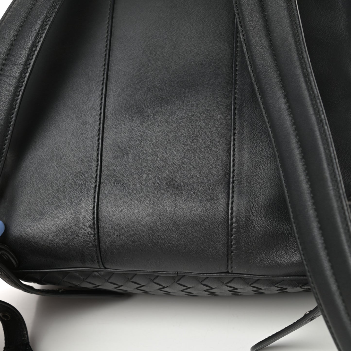 Nappa Intrecciato Backpack Black