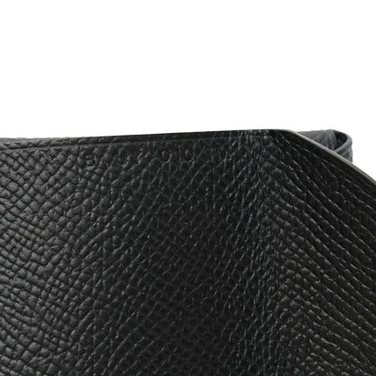 Hermes Epsom Calvi Duo Card Case Black 7 of 8