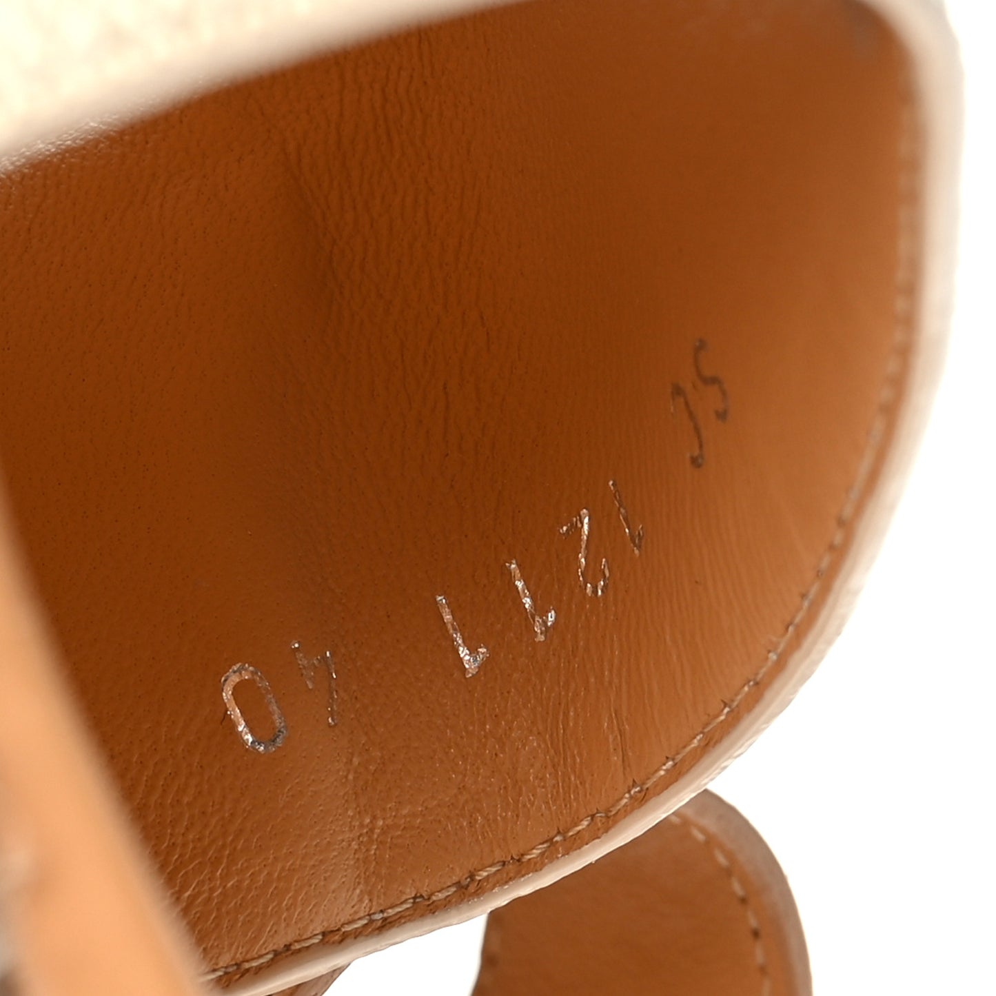 Damier Azur Starboard Wedges 40 Tan