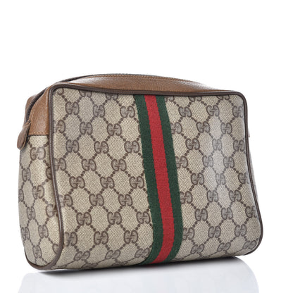 Gucci GG Plus Web Pouch Brown 3 of 11