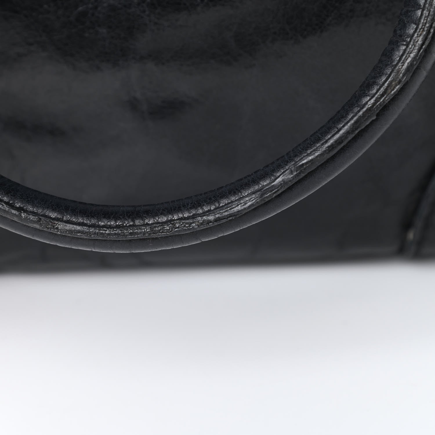 Prada Vitello Shine Shopping Satchel Black 17 of 20