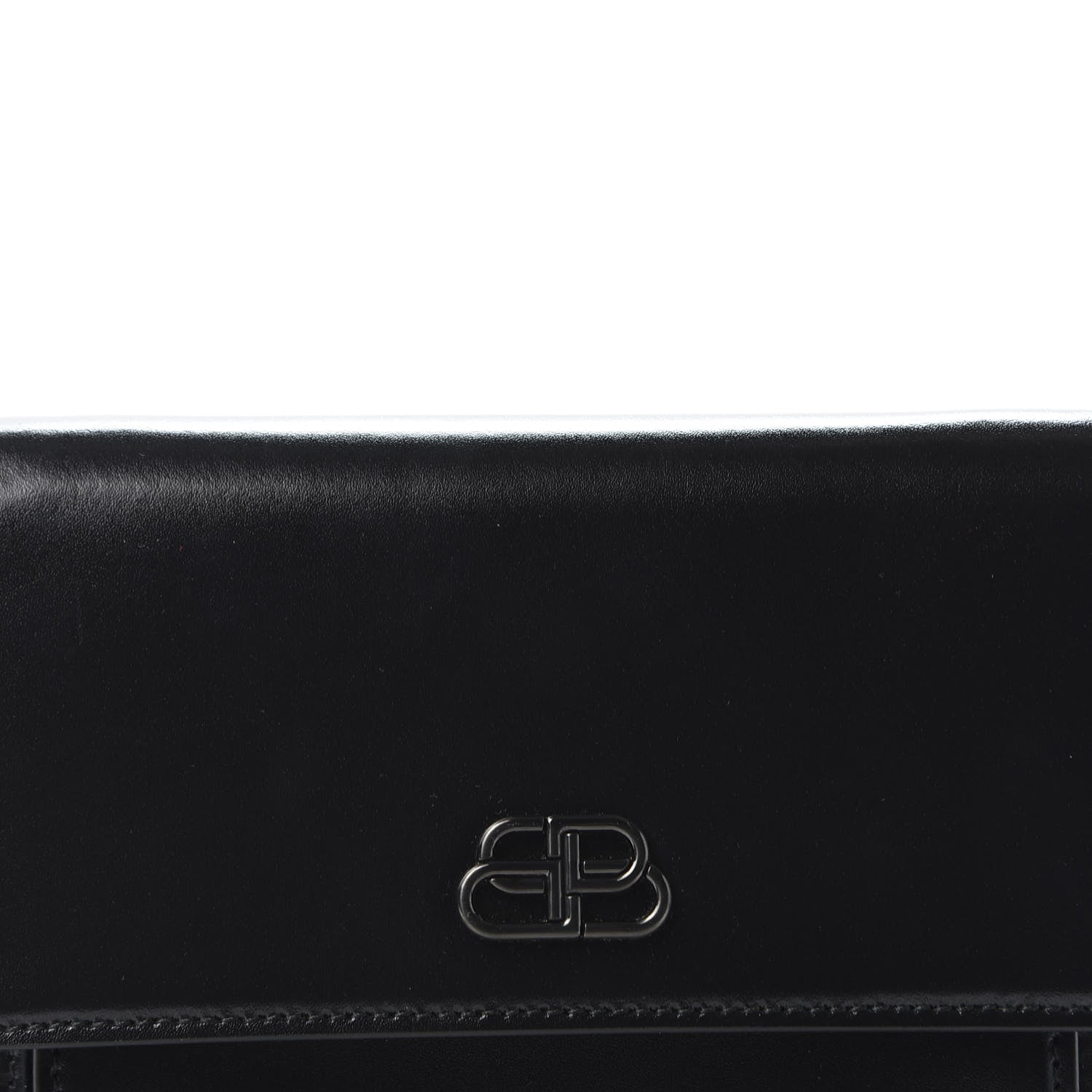 Balenciaga Shiny Box Calfskin Monochrome XS Sharp Belt Bag Black 8 of 8