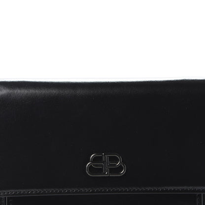 Balenciaga Shiny Box Calfskin Monochrome XS Sharp Belt Bag Black 8 of 8