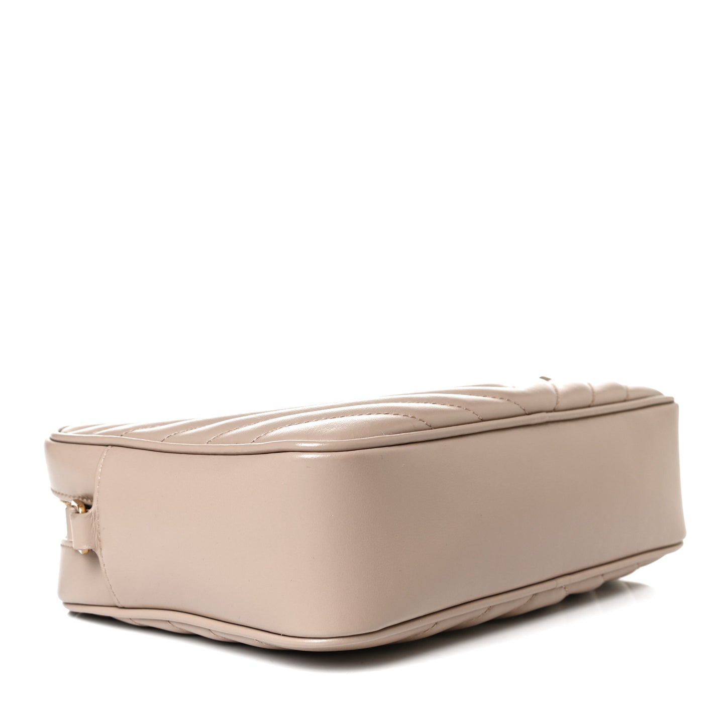 Calfskin Matelasse Monogram Lou Camera Bag Nude Powder