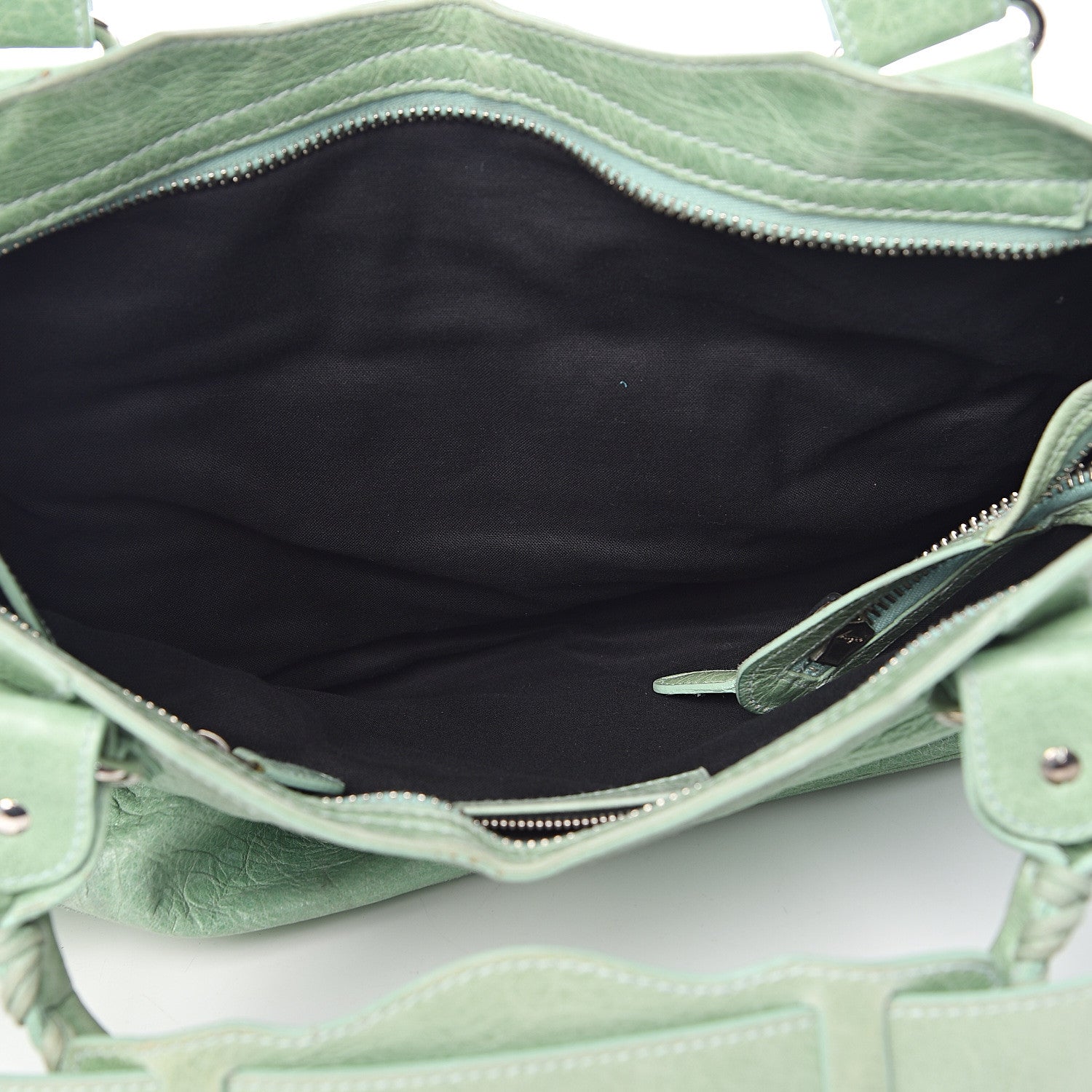 Balenciaga Agneau Giant 21 Silver Hardware City Vert D'eau 5 of 14