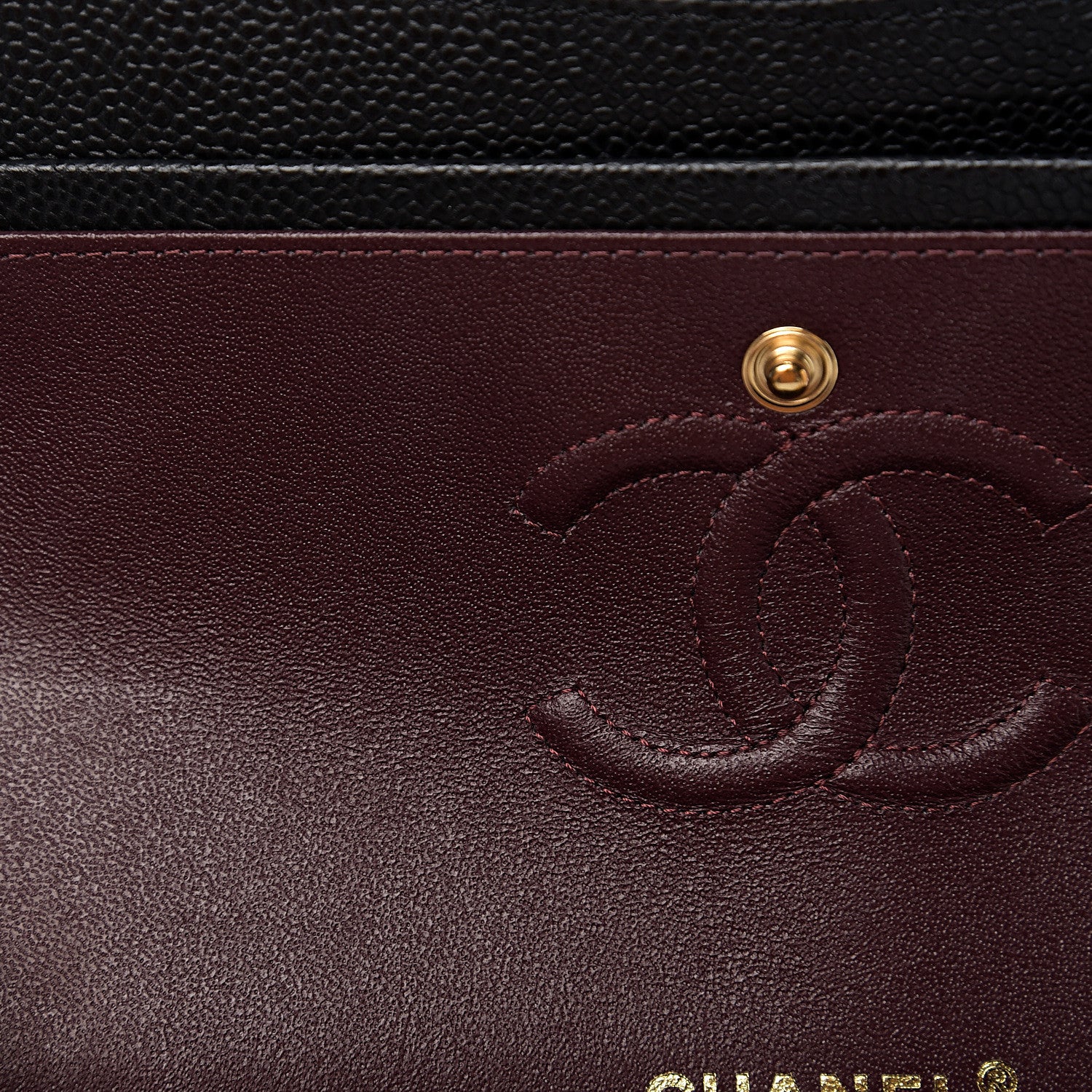 Chanel Caviar Quilted Small Double Flap Black 7 of 12