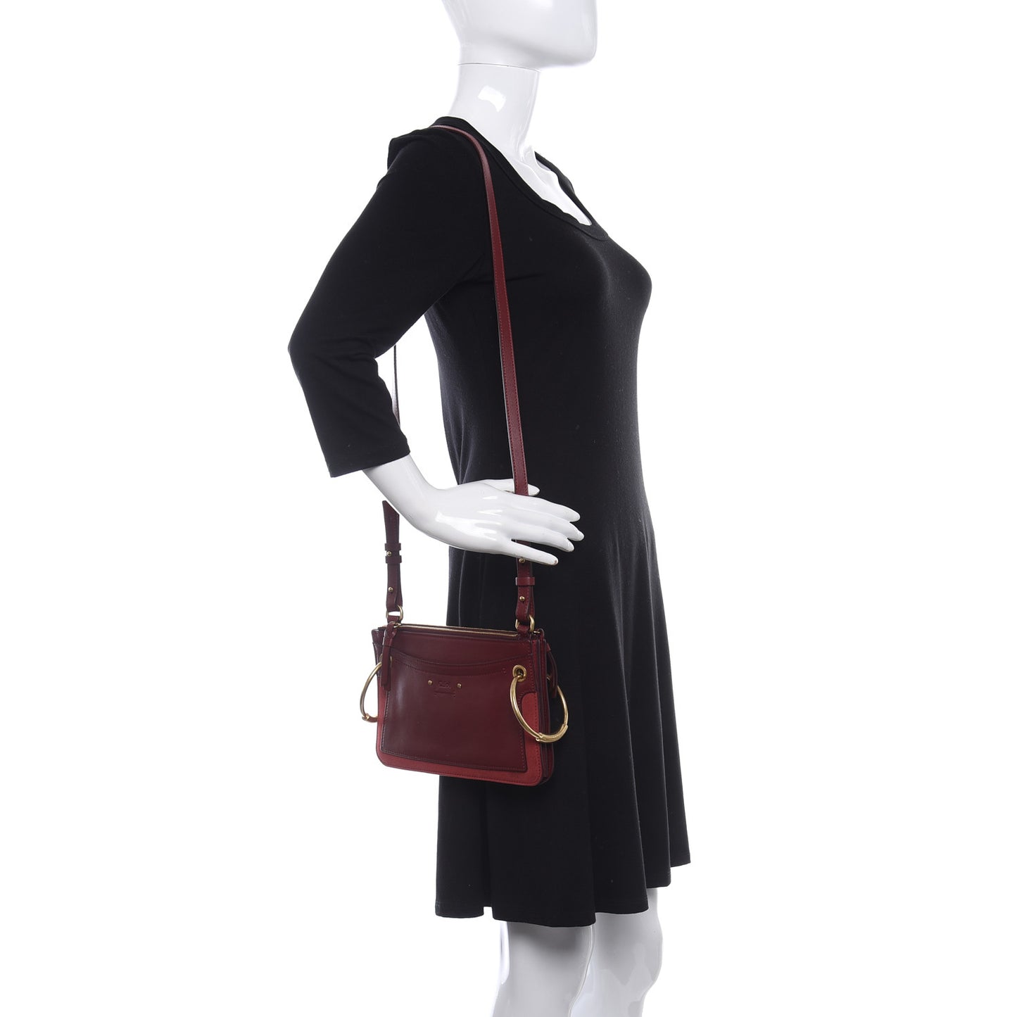 Calfskin Suede Roy Bag Plum Purple
