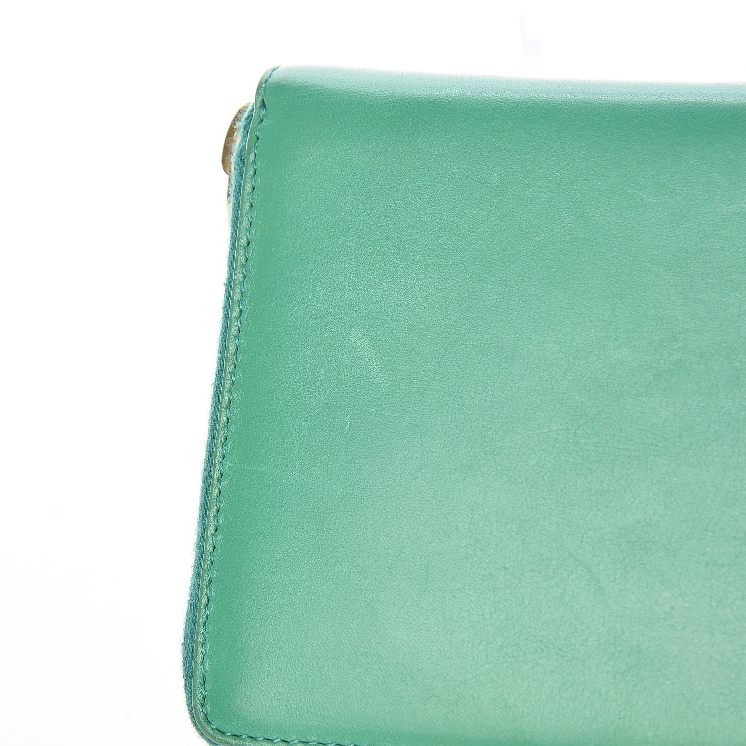 Saint Laurent Calfskin Classic Y Ligne Zip Around Wallet Macho Menthe 13 of 13