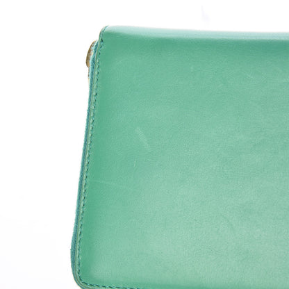 Saint Laurent Calfskin Classic Y Ligne Zip Around Wallet Macho Menthe 13 of 13