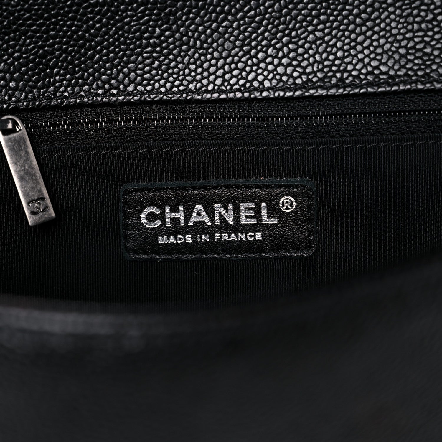 Chanel Caviar Quilted New Medium Boy Flap Black 5 of 12