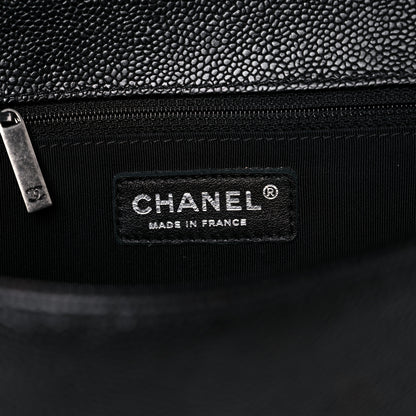 Chanel Caviar Quilted New Medium Boy Flap Black 5 of 12