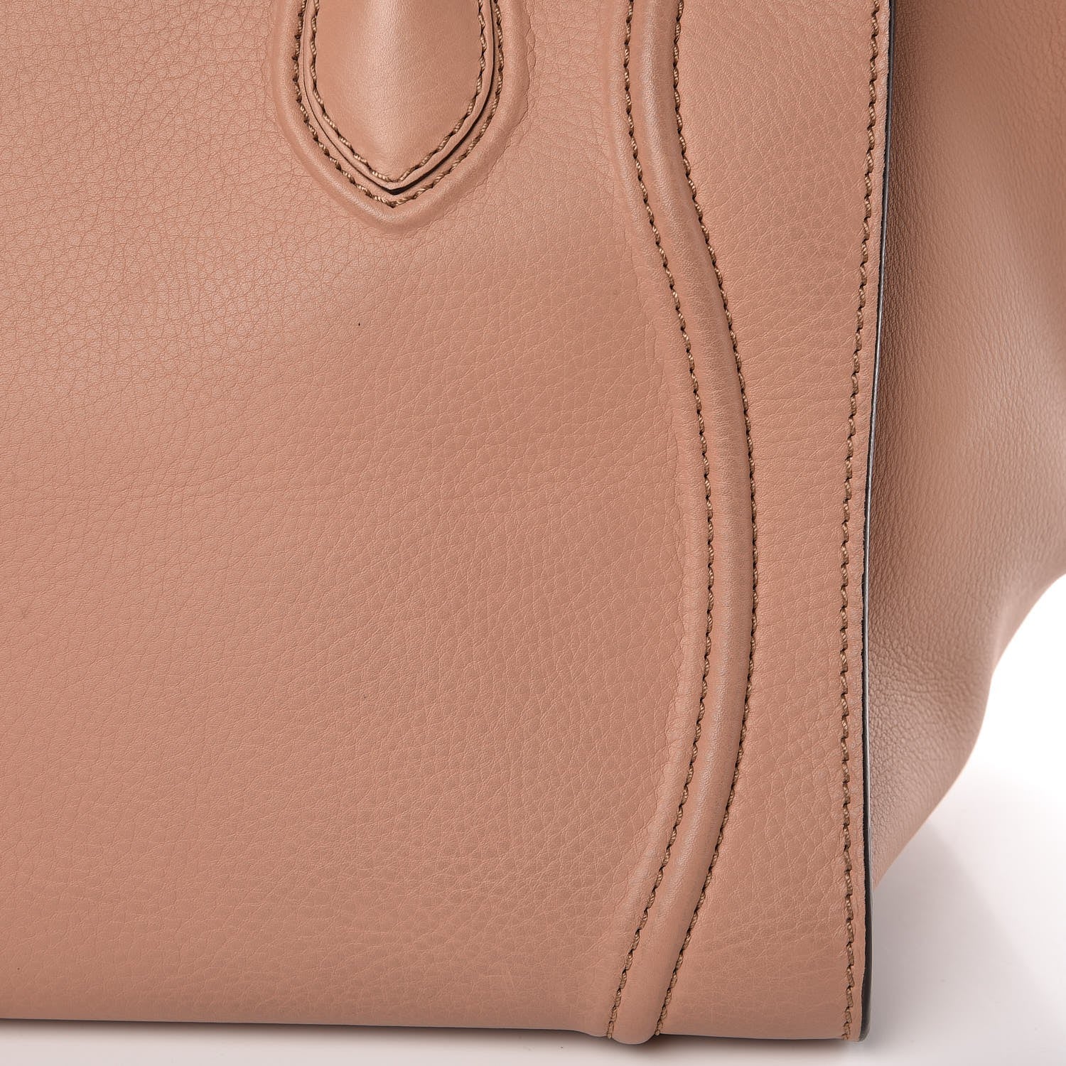 Celine Supple Calfskin Medium Phantom Luggage Flesh 13 of 13