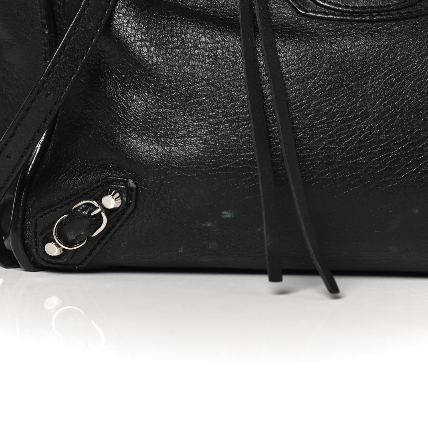 Balenciaga Calfskin Papier Mini A4 Tote Black 14 of 15