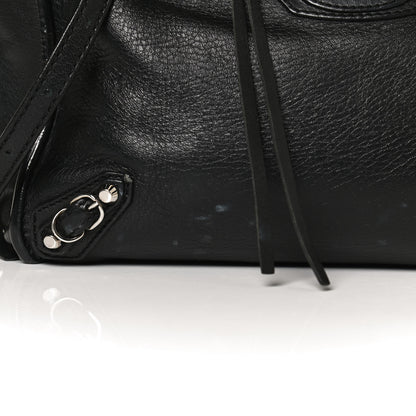 Balenciaga Calfskin Papier Mini A4 Tote Black 14 of 15
