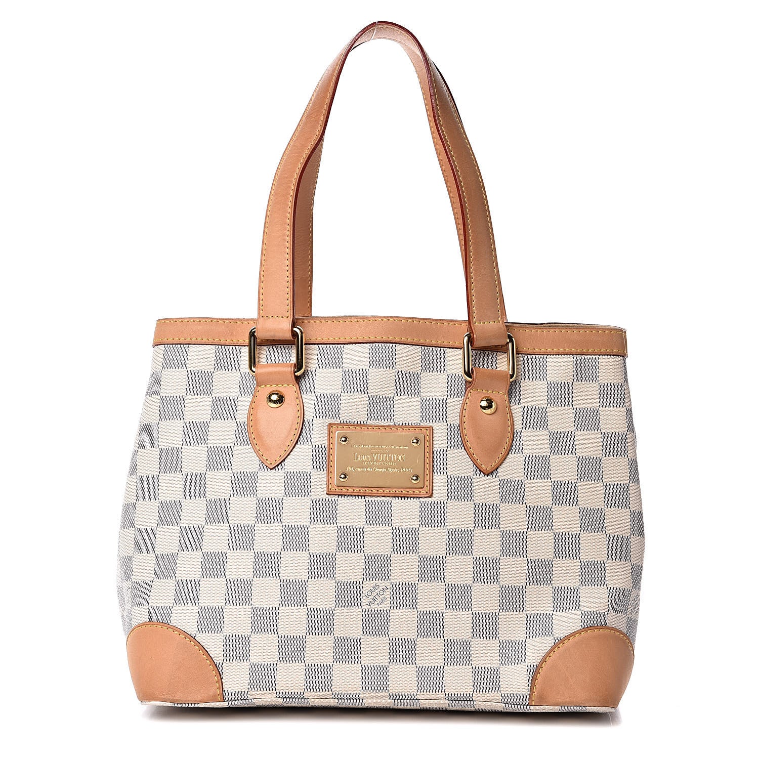 Louis Vuitton Damier Azur Hampstead PM 1 of 14