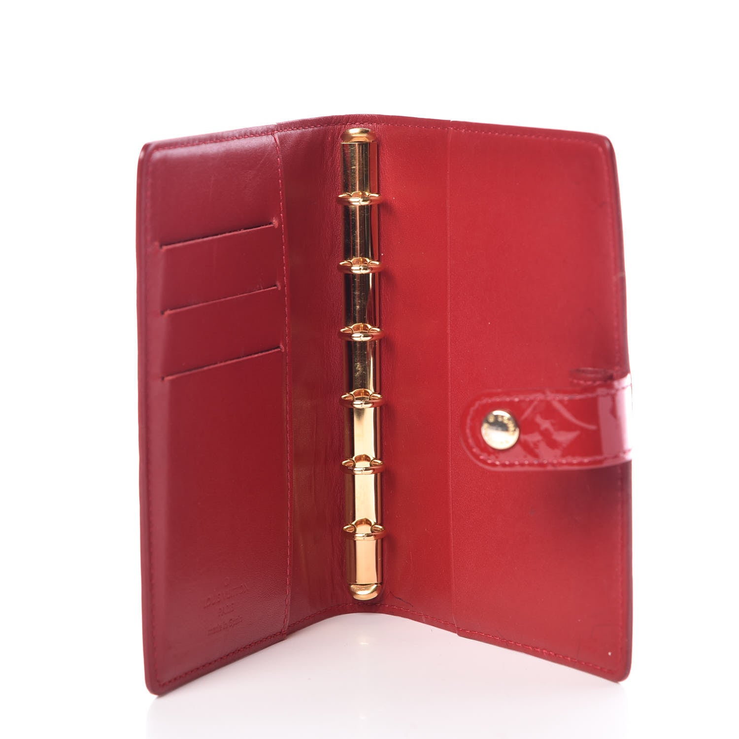 Louis Vuitton Vernis Small Ring Agenda Cover Pomme D'Amour 5 of 6