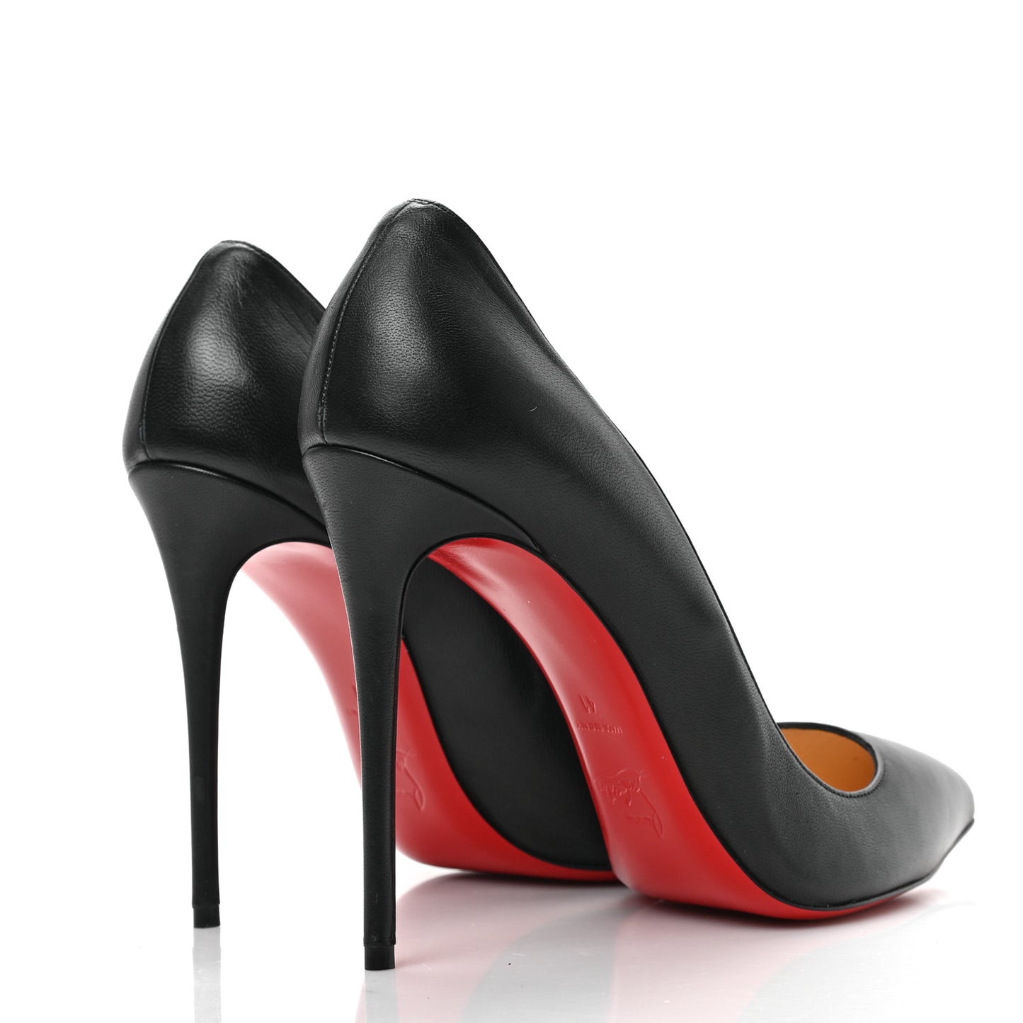 Shiny Nappa Pigalle Follies 100 Pumps 41 Black
