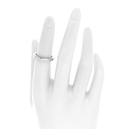 Cartier 18K White Gold Lanieres Ring 51 5.75 2 of 4
