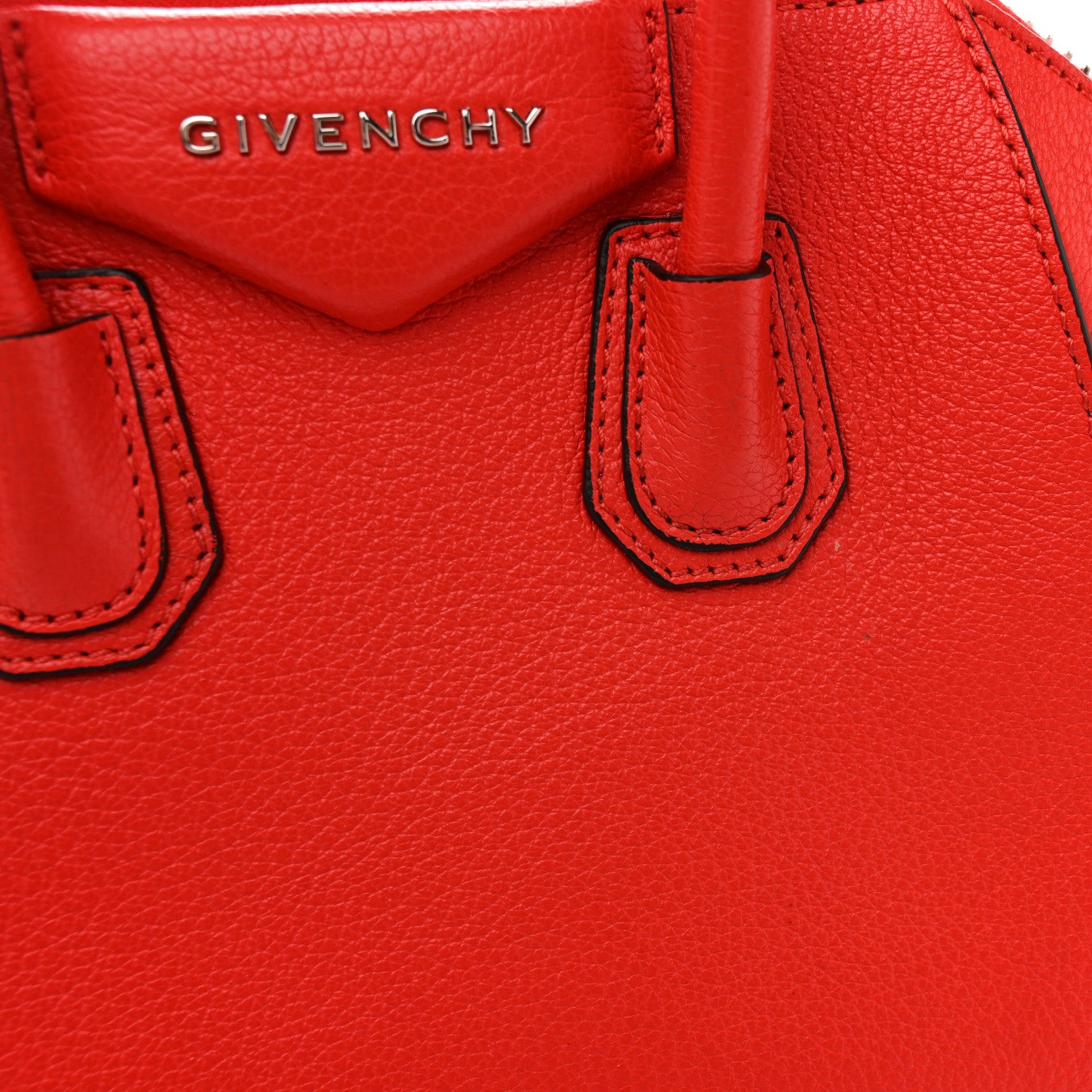 Givenchy Sugar Goatskin Mini Antigona Pop Red 10 of 11