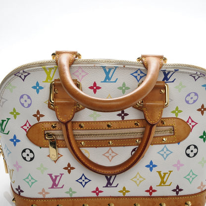 Louis Vuitton Monogram Multicolor Alma White 7 of 8