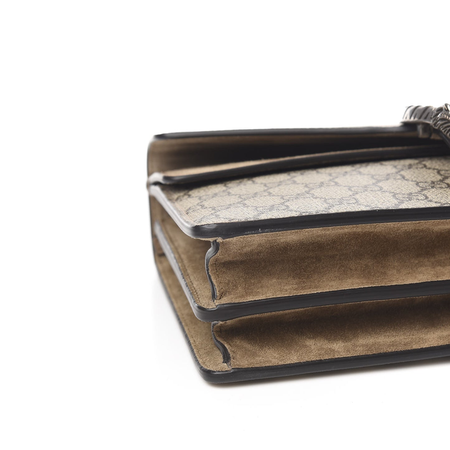 GG Supreme Monogram Small Dionysus Shoulder Bag Taupe