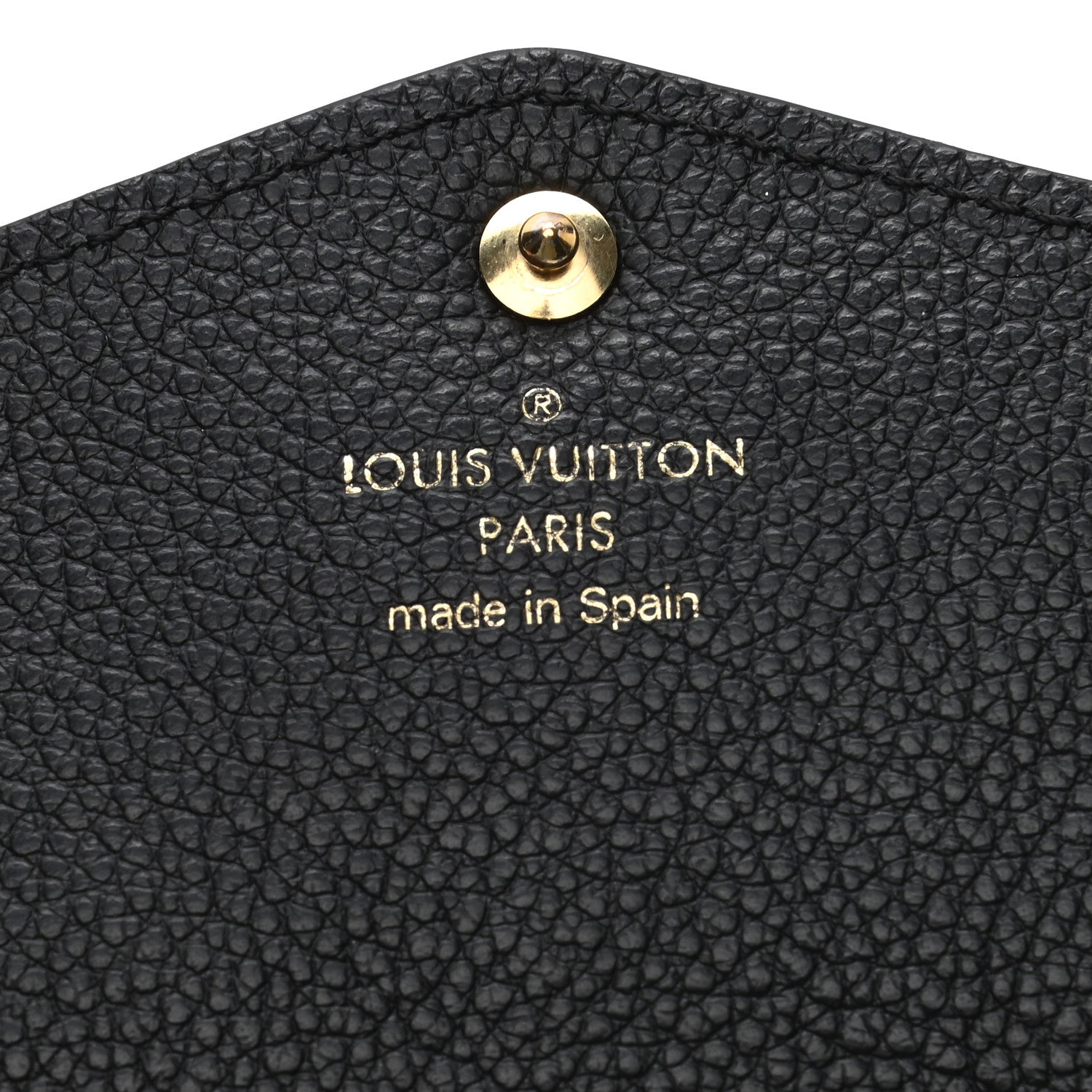 Louis Vuitton Empreinte Sarah Wallet NM Black 6 of 6