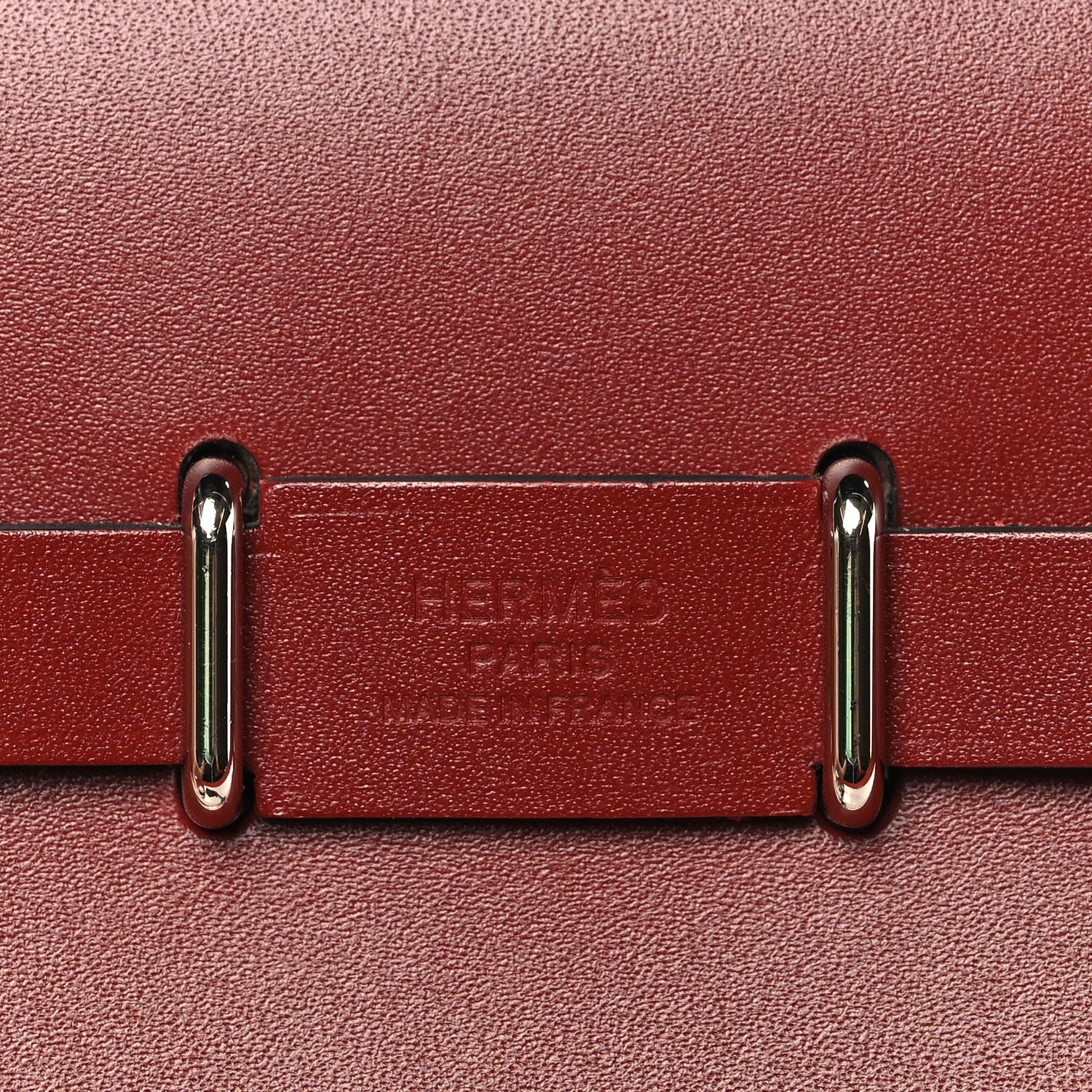 Hermes Toile H Viking Vache Hunter Herbag Zip Retourne 20 Ecru Beige Rouge H 7 of 10